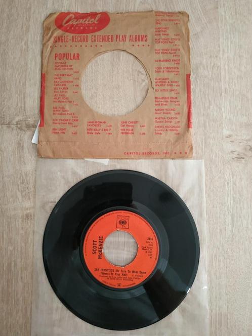 SCOTT MCKENZIE MOET JE ZEKER DRAGEN, Cd's en Dvd's, Vinyl | Rock, Gebruikt, Verzenden