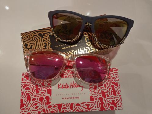 Keith Haring X Hawkers zonnebrillen (2 stuks), Handtassen en Accessoires, Zonnebrillen en Brillen | Heren, Zo goed als nieuw, Zonnebril