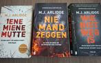 M.J. Arlidge 2 boeken 5€/st of 2 voor 8€, Enlèvement ou Envoi, Comme neuf, M.J. Arlidge