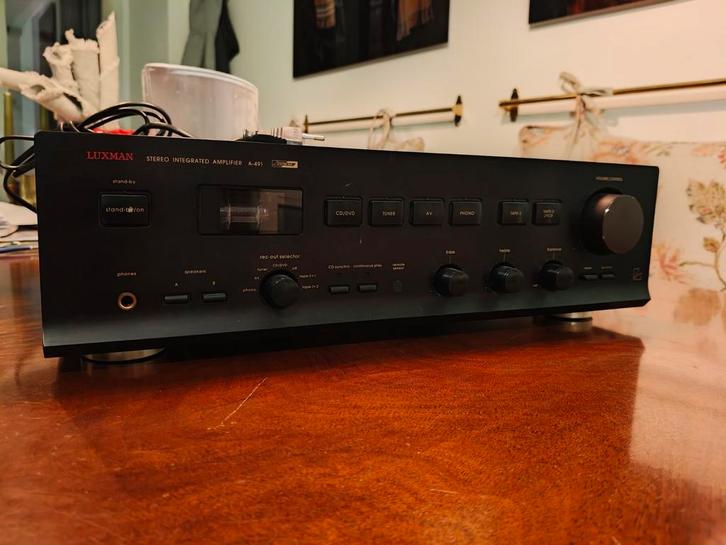 Luxman A-491 hybride geïntegreerde versterker, Audio, Tv en Foto, Versterkers en Ontvangers, Zo goed als nieuw, Ophalen of Verzenden