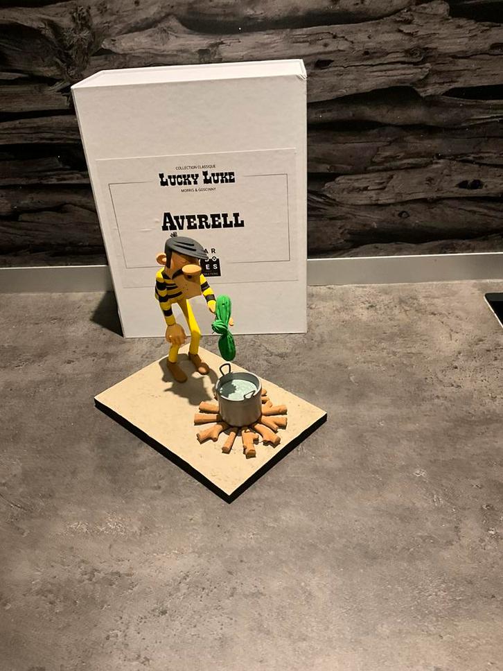 Fariboles Lucky Luke Averell eet een cactus, Verzamelen, Stripfiguren, Zo goed als nieuw, Beeldje of Figuurtje, Overige figuren