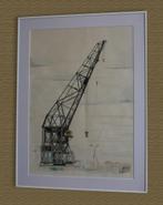 “Grote Gust” , aquarel van Guy Gruwier, Ophalen