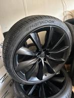 *** Tesla X wielen 265 35 22 Hankook ***, Ophalen, 265 mm, Banden en Velgen, Overige maten