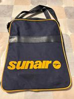 Sac à bandoulière vintage Sunair, Enlèvement ou Envoi, Utilisé, Bleu, Autres marques
