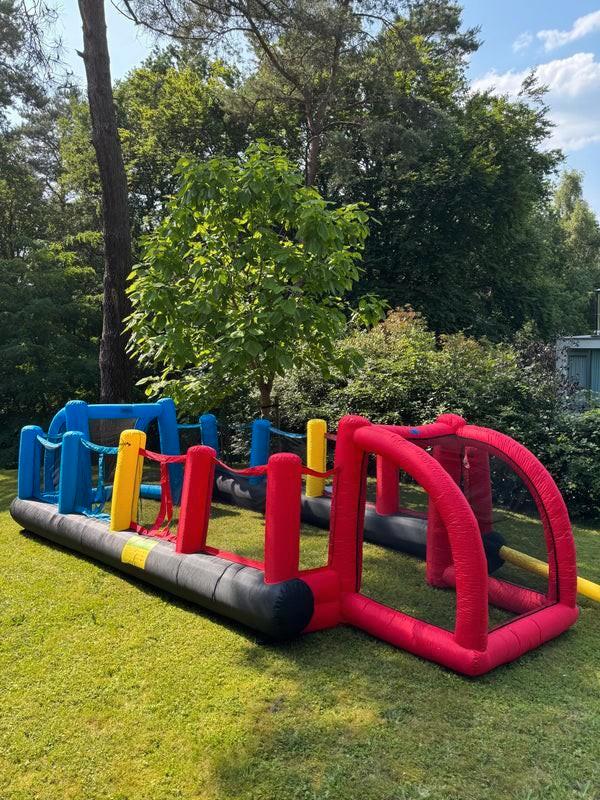 Voetbal funzone | Springkasteel Te Huur, Kinderen en Baby's, Speelgoed | Buiten | Springkussens, Zo goed als nieuw, Ophalen of Verzenden