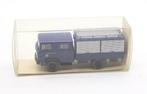 1:87 Wiking Magirus FM 130D9 FA Allrad Doka THW Gerätewagen, Ophalen of Verzenden, Zo goed als nieuw, Bus of Vrachtwagen, Wiking