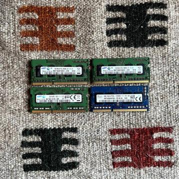 4 x DDR3 RAM (SODIM/Laptop)