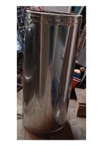 nieuwe inox dubbelwandige verluchtings  buis H 1 m, Ophalen of Verzenden, Nieuw, Ventilator en Afzuiger