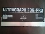 Behringer ultragraph fbq-pro equalizer, Muziek en Instrumenten, Effecten, Ophalen of Verzenden, Zo goed als nieuw, Equalizer