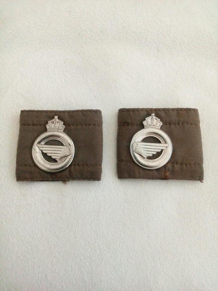 militair schouderpassanten logistiek, Verzamelen, Militaria | Algemeen, Landmacht, Embleem of Badge, Ophalen