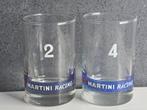 2 anciens verres Martini Racing Numéros 2 & 4, Verzamelen, Ophalen of Verzenden, Gebruikt, Overige typen