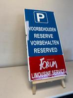 Limousine Parking emaille reclamebord, Verzamelen, Merken en Reclamevoorwerpen, Ophalen of Verzenden, Gebruikt, Reclamebord