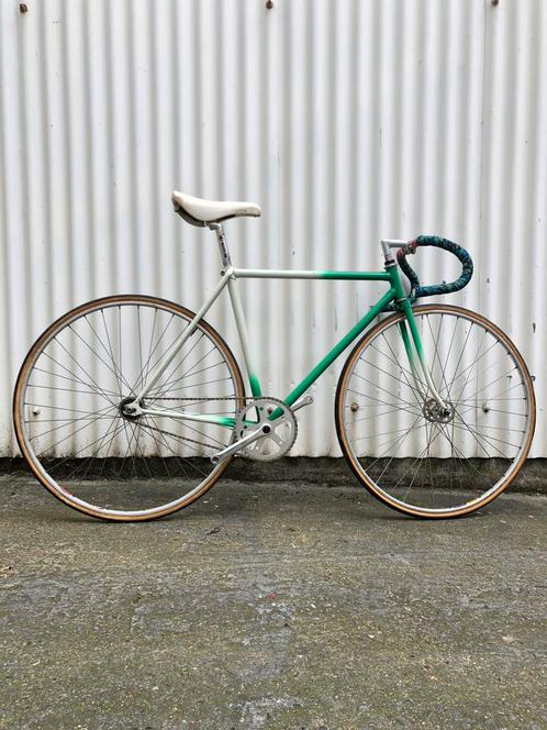 Stalen trailfiets rond 1980, maat 50, Fietsen en Brommers, Fietsen | Racefietsen, Gebruikt, Staal, Ophalen