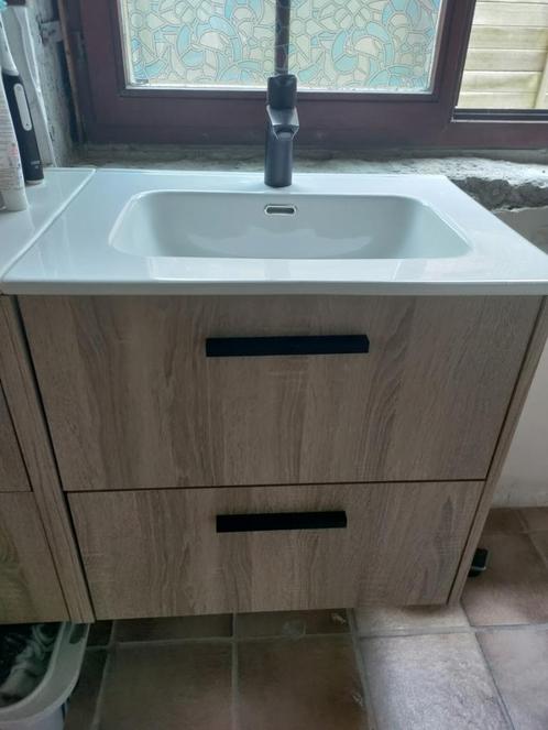 Lavabo meubel, Huis en Inrichting, Badkamer | Badkamermeubels, Zo goed als nieuw, Wastafelkast, Minder dan 100 cm, 50 tot 100 cm