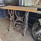 tafel met gietijzeren onderstel, Antiek en Kunst, Ophalen