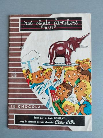 Livret Nos objets familiers 27 Côte d'Or Expo 58 disponible aux enchères