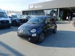 Fiat 500 1.0i MHEV 70pk Business LUXE Carplay STOCK (05900), Auto's, Fiat, 4 zetels, Stof, 110 g/km, Zwart