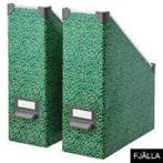 FJALLA - Range-revues, à motifs/vert - IKEA, Ophalen, Nieuw