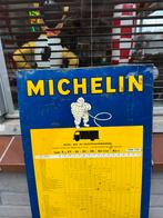 Pneus Michelin : vieux panneau d'affichage 1966, Enlèvement ou Envoi, Utilisé, Panneau publicitaire