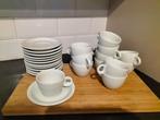 Wit porseleinen koffieservies Schmidt, Huis en Inrichting, Keuken | Servies, Ophalen, Porselein