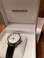 Rodania horloge, Bijoux, Sacs & Beauté, Comme neuf, Cuir, Autres marques, Acier