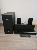philips home cinema 5.1 met subwoofer, Enlèvement, Utilisé, Philips