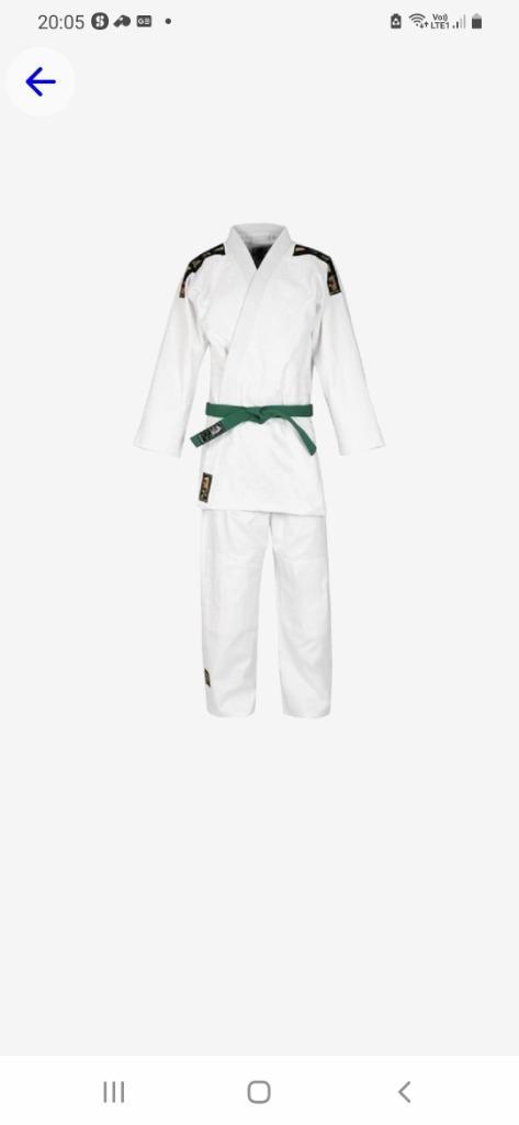 Nieuwe Judo Gi Matsuru Maat 170 / 165, Sports & Fitness, Sports de combat & Self-défense, Neuf, Judo, Costume d'arts martiaux