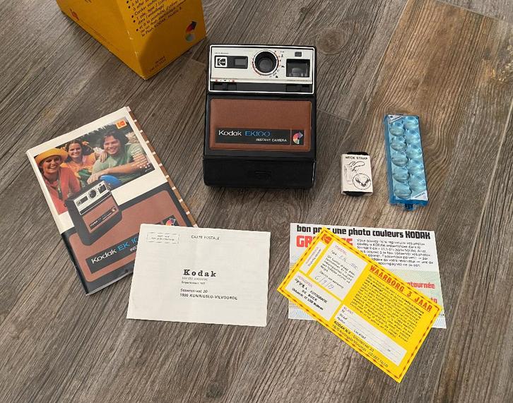 Fototoestel - Kodak EK100 - in originele doos - compleet, TV, Hi-fi & Vidéo, Appareils photo analogiques, Comme neuf, Kodak, Enlèvement ou Envoi