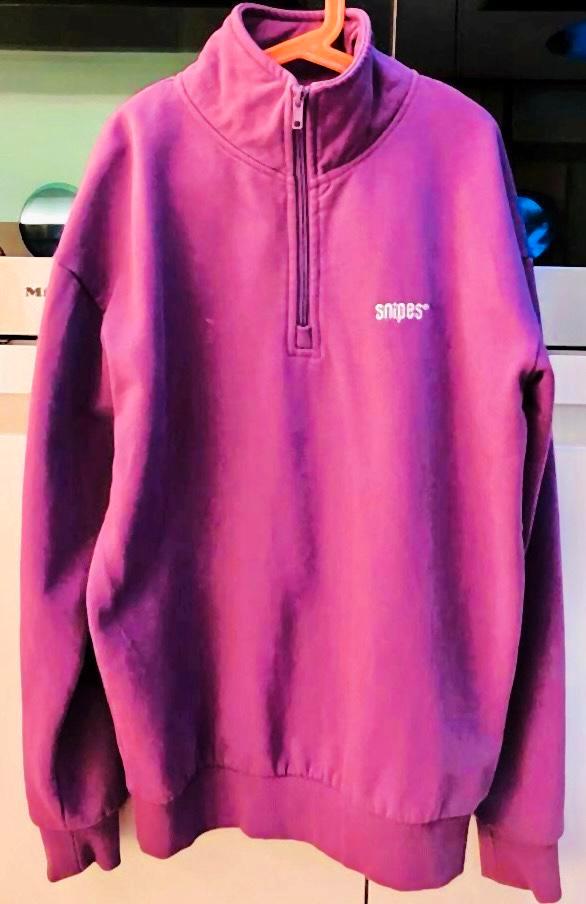 Sweater Essentials Troyer, Kleding | Heren, Truien en Vesten, Zo goed als nieuw, Maat 46 (S) of kleiner, Paars, Ophalen of Verzenden