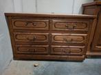 Commode en chêne avec 6 tiroirs, Maison & Meubles, Armoires | Commodes, Enlèvement