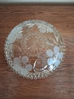 Assiette de service en verre Walther, Maison & Meubles, Enlèvement, Comme neuf, Verre, Autres styles