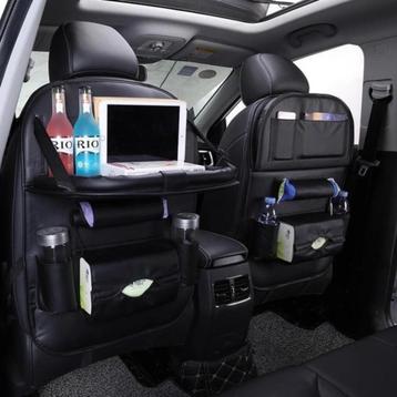 Luxe PU Lederen Autostoel Organizer met Tablet Houder Nieuw beschikbaar voor biedingen