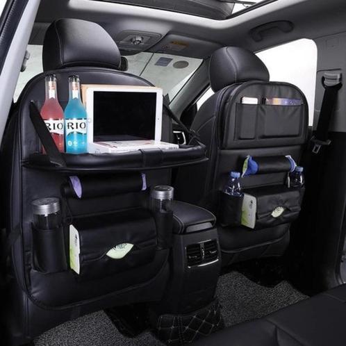 Luxe PU Lederen Autostoel Organizer met Tablet Houder Nieuw, Auto diversen, Auto-accessoires, Nieuw, Ophalen of Verzenden