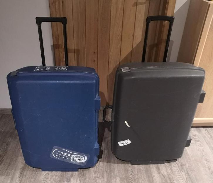2 valises 'American Tourister', Handtassen en Accessoires, Koffers, Gebruikt, Hard kunststof, 70 cm of meer, 55 cm of meer, Uitschuifbare handgreep