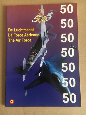 Boek  :  50 jaar Belgische luchtmacht  - 1946-1996.