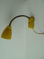 retro vintage lampje de 60-ies- 70- ies mancave bureaulamp, Ophalen of Verzenden