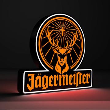 Jägermeister lamp / lichtreclame beschikbaar voor biedingen