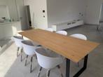 moderne massieve eiken tafel 2m60, Huis en Inrichting, Tafels | Eettafels, Ophalen, 100 tot 150 cm, Eikenhout, 200 cm of meer