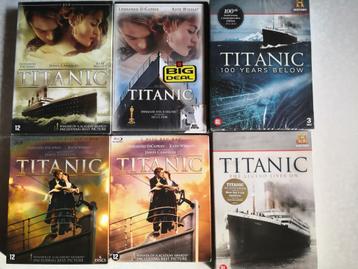 dvd's, dvd boxen en blu-ray's over Titanic uit te kiezen 