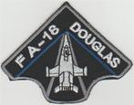 FA-18 Douglas stoffen opstrijk patch embleem #2, Collections, Vêtements & Patrons, Envoi, Neuf