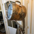 VLOERLAMP STAANDE LAMP Studio DESIGNLAMP Flamant NIKKEL/HOUT, Enlèvement ou Envoi, Neuf