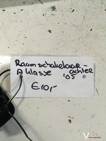 Mercedes A Klasse 2005 Raamschakelaar Rechtsachter beschikbaar voor biedingen