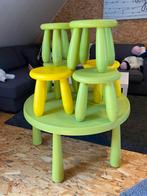 IKEA kindertafel en stoelen Mammut, Gebruikt, Ophalen, Stoel(en)