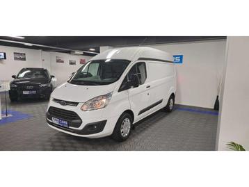 FORD TRANSIT CUSTOM * L2H1 * SUR-ELEVE * 2.0 TDCI *, Autos, Achat, Euro 6, Entreprise, Boîte manuelle
