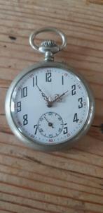 Antieke zakhorloge BF , loopt  swiss made, Antiek en Kunst, Antiek | Klokken, Ophalen of Verzenden
