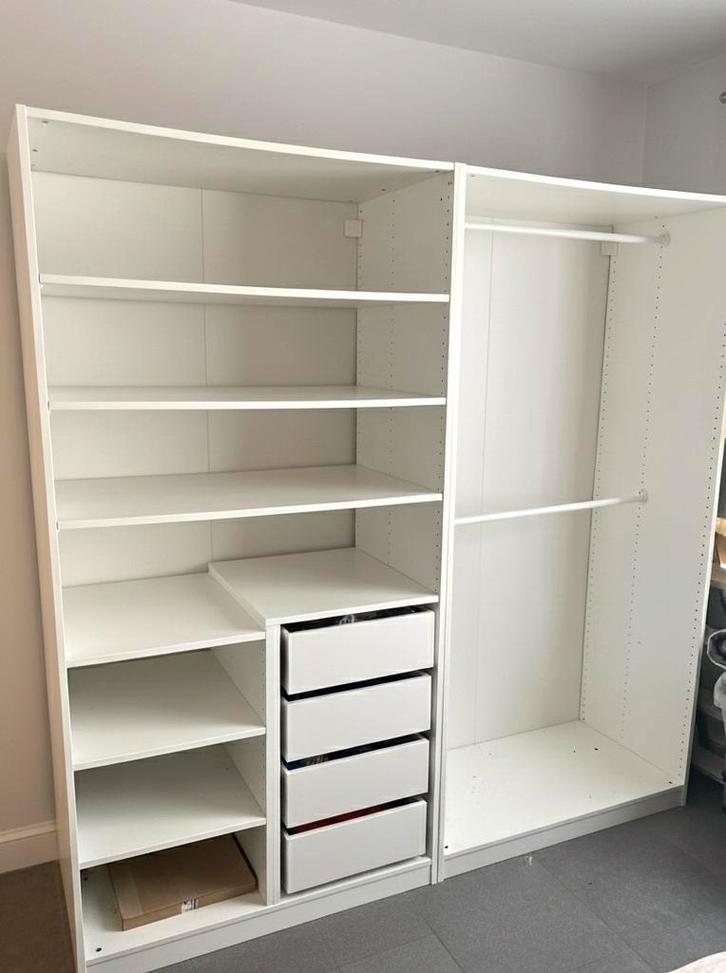 IKEA PAX Kast Korpus/Kader - Zonder Deuren, Huis en Inrichting, Kasten | Roldeurkasten en Archiefkasten, Zo goed als nieuw, Ophalen