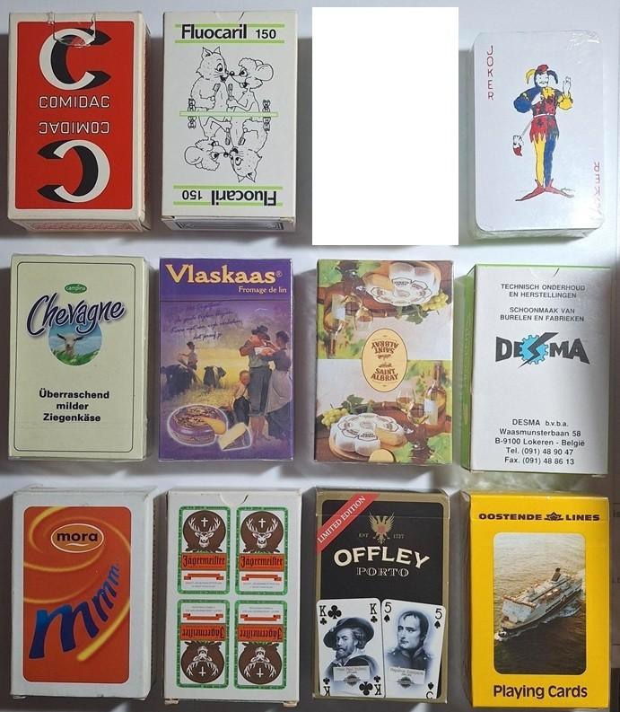Speelkaarten, Collections, Cartes à jouer, Jokers & Jeux des sept familles, Carte(s) à jouer, Enlèvement ou Envoi