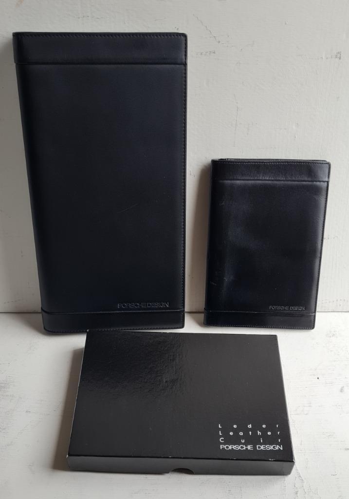 PORSCHE DESIGN XL tekenmap + P.D. notaplanner Nr 2572, Diversen, Bureau-accessoires, Zo goed als nieuw, Ophalen of Verzenden