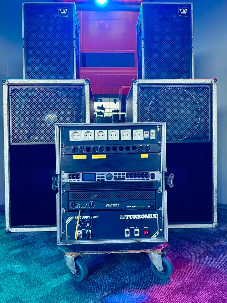 PA sets geluidsinstallaties DYNACORD LEM SEEBURG ACOUSTICS, Audio, Tv en Foto, Luidsprekerboxen, Zo goed als nieuw, Subwoofer