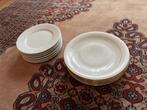 Porselein platte borden, middelgroot + klein, alles voor 10€, Ophalen, Zo goed als nieuw, Bord(en), Overige stijlen